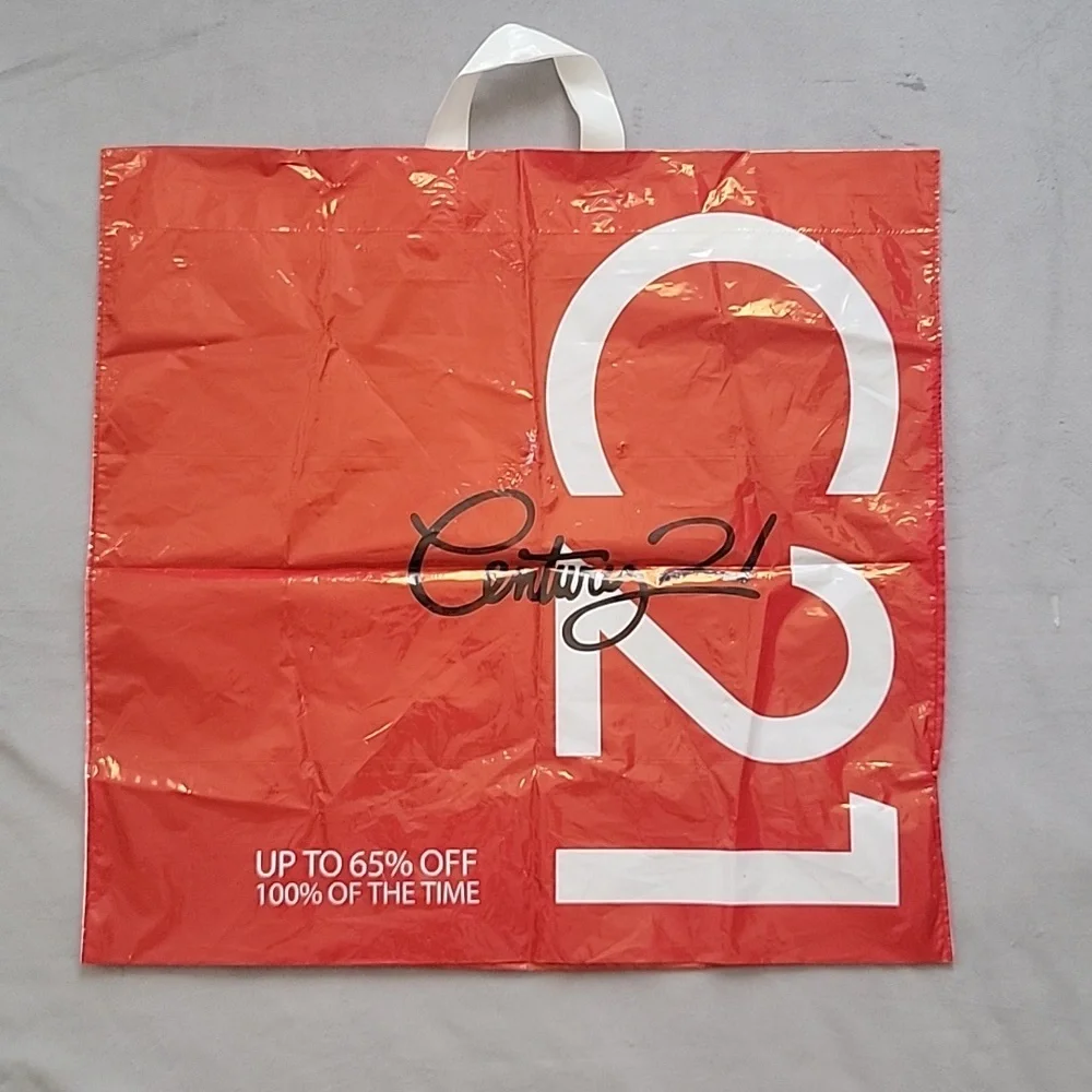 Vintage Century21 Plastic Shopping Bag, Size 22